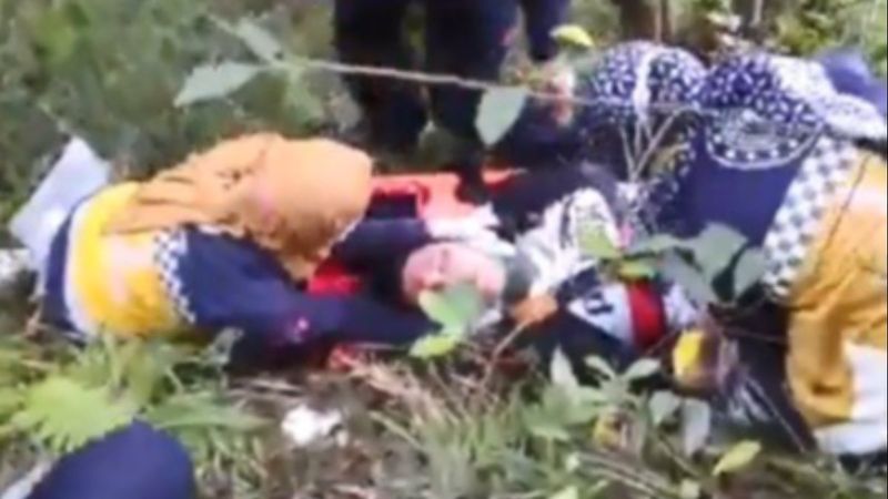 Trabzon’da kalede fotoğraf çekilmek istedi, surlardan düştü