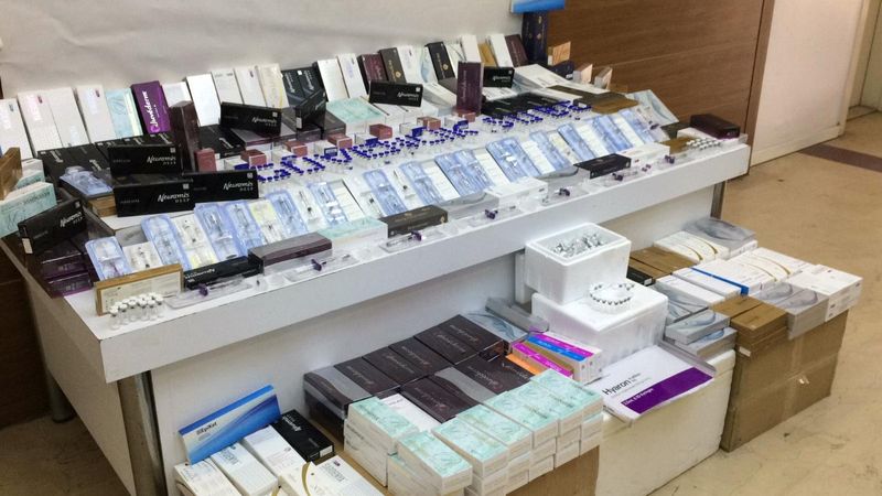 Beykoz’da, sahte botoks ilacı üreten şebekeye operasyon