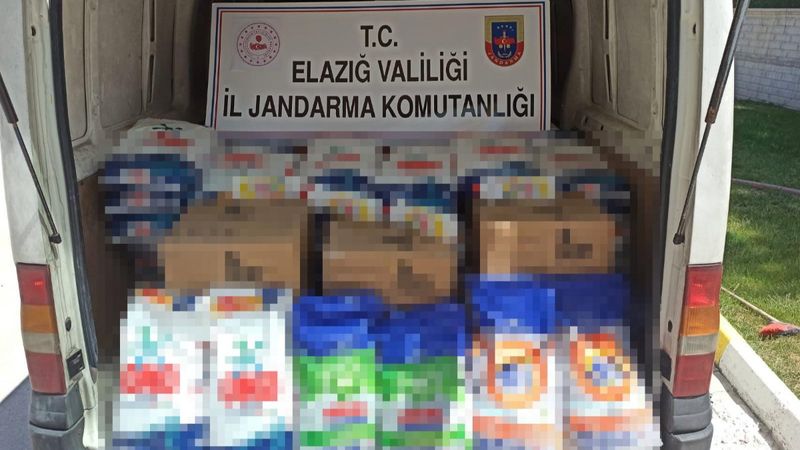 Elazığ'da 2 ton sahte deterjan ele geçirildi