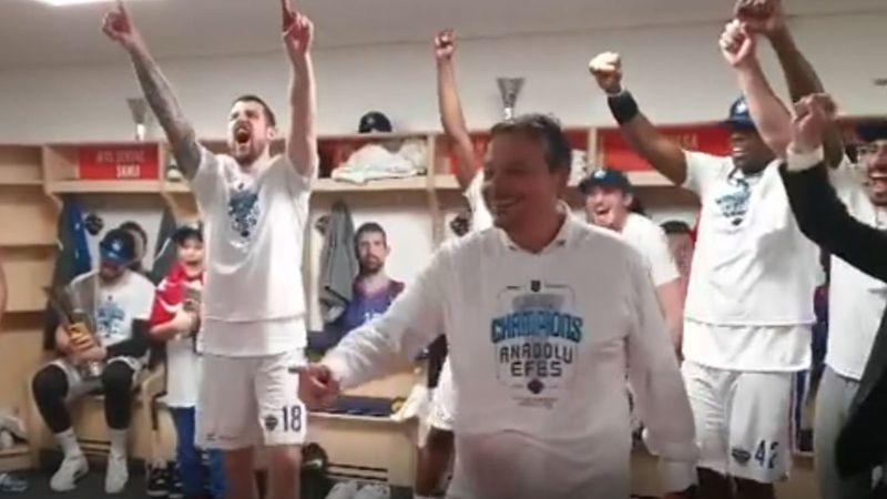 Ergin Ataman: Size söyledim, biz Avrupa'daki en iyi takımız