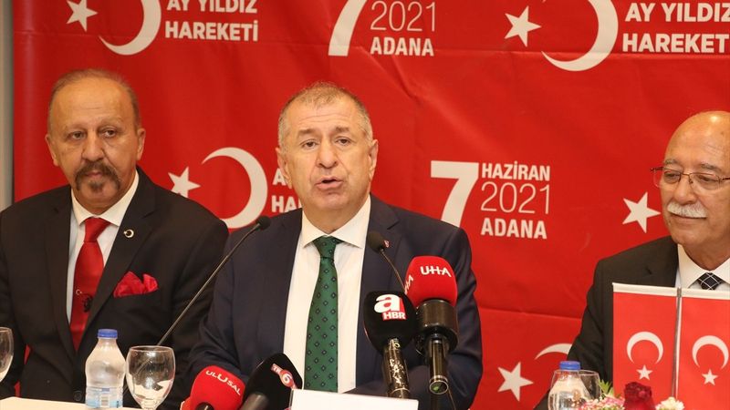 Ümit Özdağ, Ayyıldız Hareketi heyetiyle Adana'yı ziyaret etti