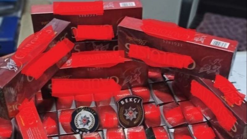 Gaziantep’te 417 paket kaçak sigara ele geçirildi