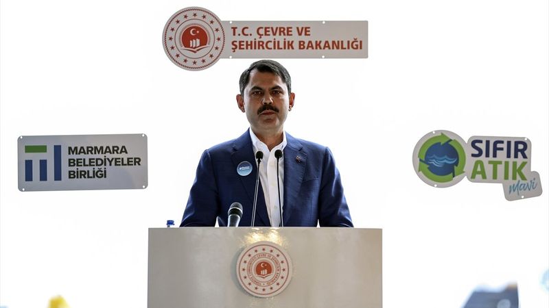 Murat Kurum: Marmara Denizi'nin tamamı 'Koruma Alanı' ilan edilecek