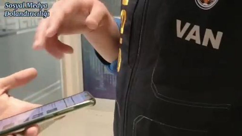 Van'da siber dolandırıcılığa karşı polis video hazırladı