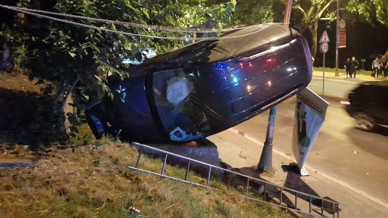 Eyüpsultan'da ilginç kaza