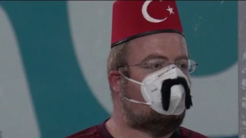 İtalya-Türkiye maçından renkli kareler