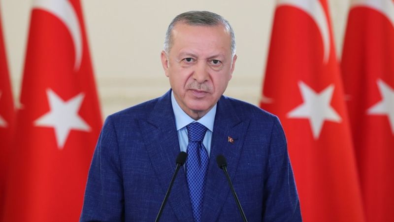 Cumhurbaşkanı Erdoğan, Yukarı Afrin Barajı ve İsale Hattı'nın açılış törenine katıldı