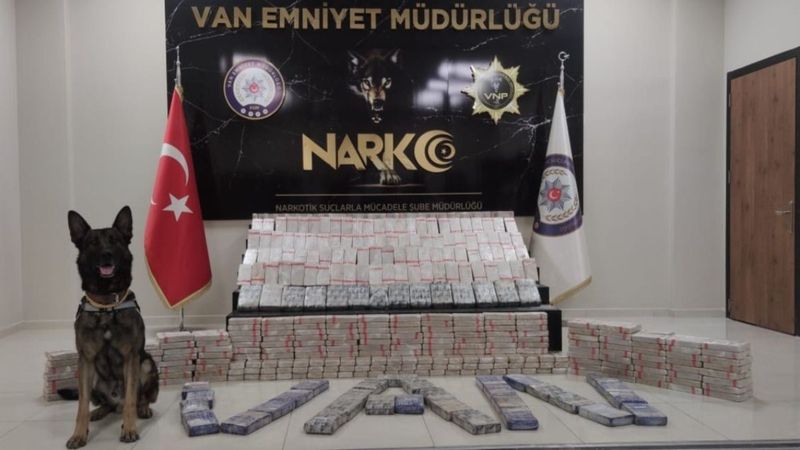 Van’da 306 kilo eroin ele geçirildi