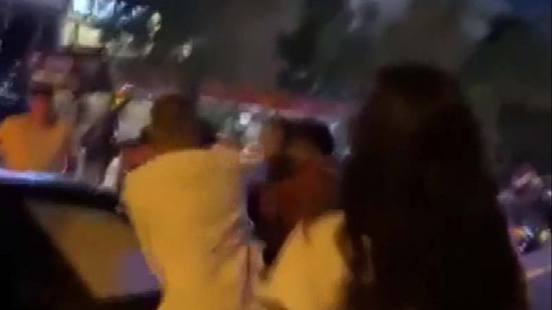 Ankara'da şişeli ve yumruklu kavga