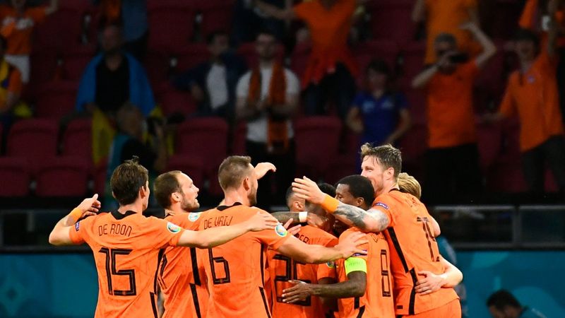 Hollanda, Ukrayna'yı 3 golle mağlup etti