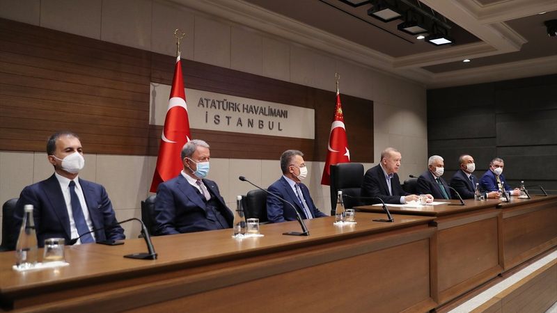 Cumhurbaşkanı Erdoğan, Afrin'deki kalleş saldırıyı kınadı