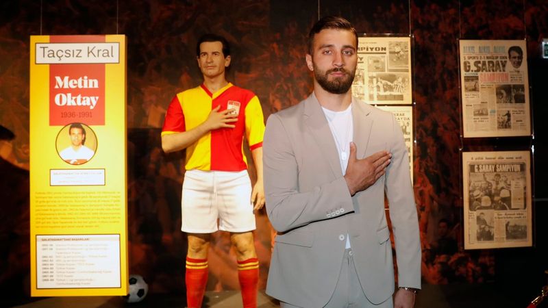 Alpaslan Öztürk, Galatasaray Müzesi'ni ziyaret etti