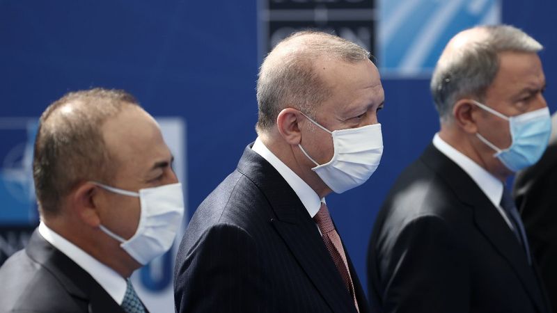 Cumhurbaşkanı Erdoğan, NATO karargahında