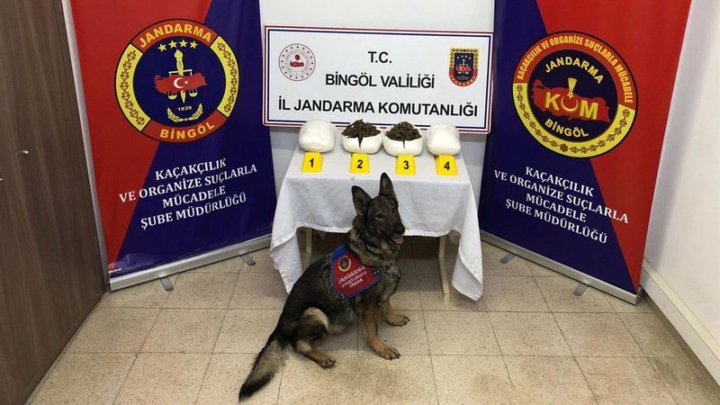 Bingöl’de 2 milyon 200 bin lira değerinde uyuşturucu madde ele geçirildi