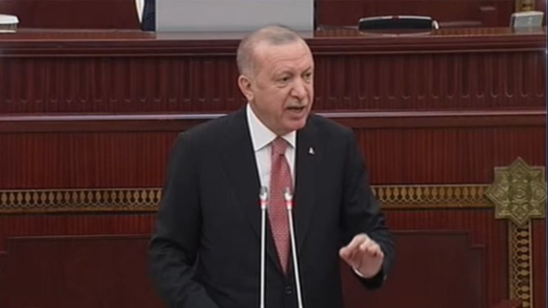 Cumhurbaşkanı Erdoğan'ın Azerbaycan Milli Meclisi’ne hitabı
