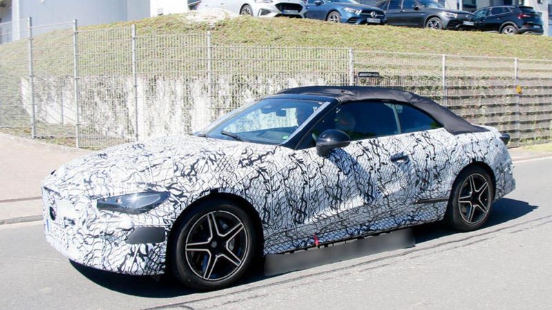 Yeni Mercedes C-Serisi Cabriolet ilk kez görüntülendi