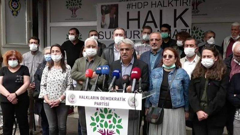 İzmir'deki olayın ardından HDP'lilerden 'Katil devlet' sloganı