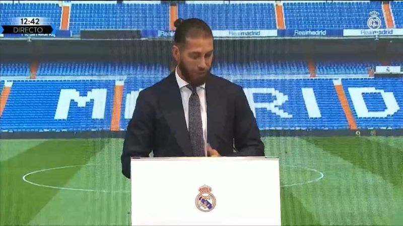 Sergio Ramos, veda konuşmasında gözyaşlarını tutamadı