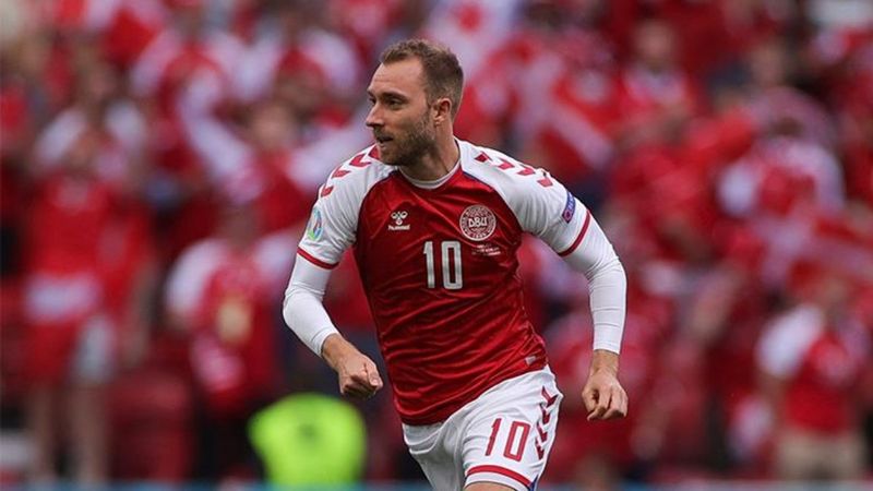 Christian Eriksen  taburcu edildi