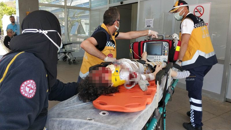 Samsun’da 3 yaşındaki çocuk, pencereden düştü