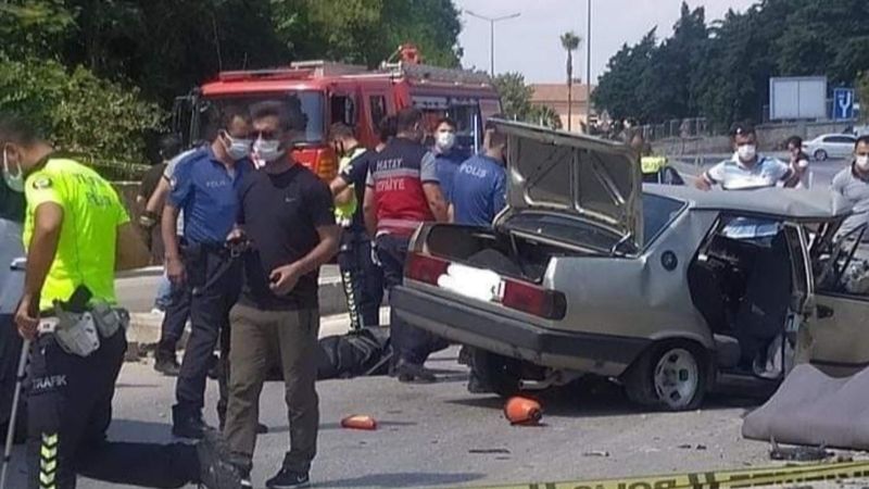 Hatay'da trafik kazası: 1 ölü