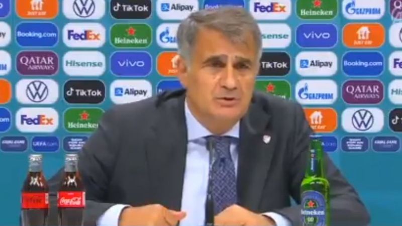 Şenol Güneş istifa sorusu soran muhabiri tersledi