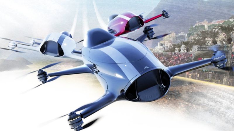 İlk uçan yarış aracı Airspeeder Mk3'ün testleri başladı