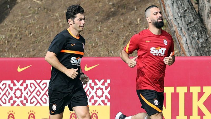 Arda Turan Galatasaray antrenmanında