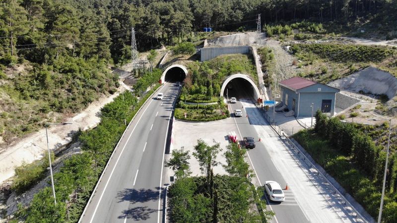 Sabuncubeli Tüneli sayesinde 305 milyon lira tasarruf edildi