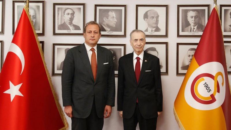 Galatasaray'da devir teslim töreni gerçekleşti