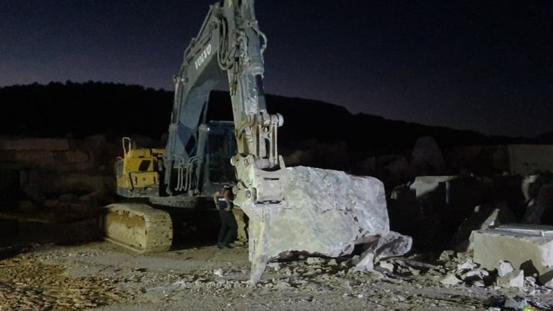 Adıyaman'da mermer bloğun altında kalan işçi hayatını kaybetti