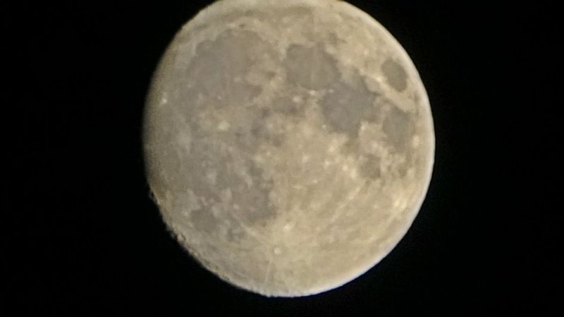 Dolunay, Hakkari'den görüntülendi