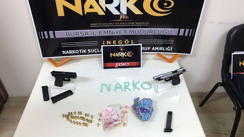Bursa'da 1 uyuşturucu taciri tutuklandı