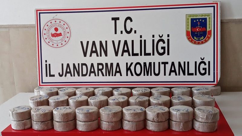 Van’da uyuşturucu operasyonu: 29 kilo eroin ele geçirildi