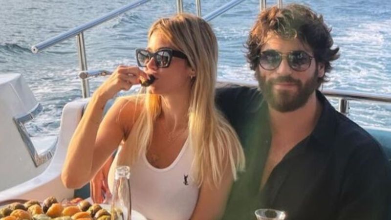 Can Yaman ve Diletta Leotta İstanbul'da