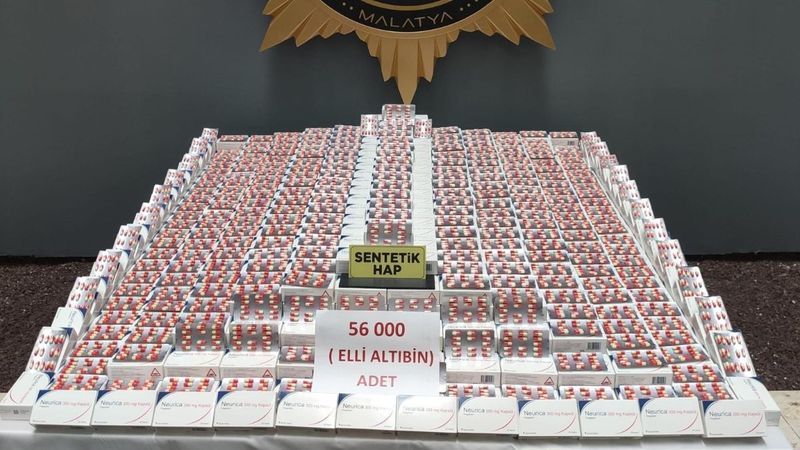 Malatya'da 1,5 milyon liralık uyuşturucu ele geçirildi