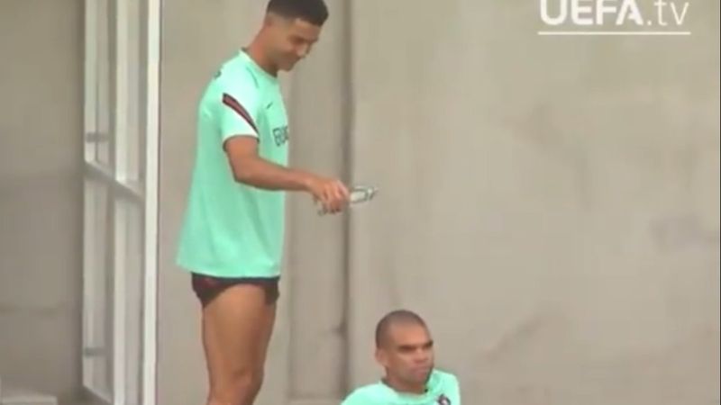 Ronaldo’dan Pepe’ye sulu şaka