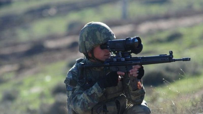 Barış Pınarı bölgesinde 2 terörist öldürüldü