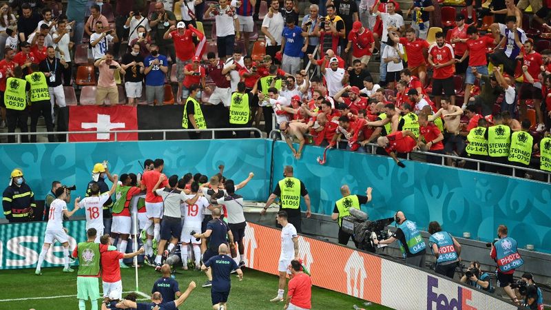 Fransa'yı eleyen İsviçre çeyrek finalde