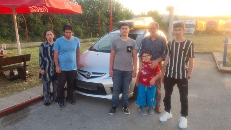 Ehliyetini Almanya’da unutan aile, Bulgaristan’da mahsur kaldı