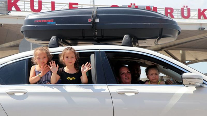 Gurbetçiler memleket yolunda