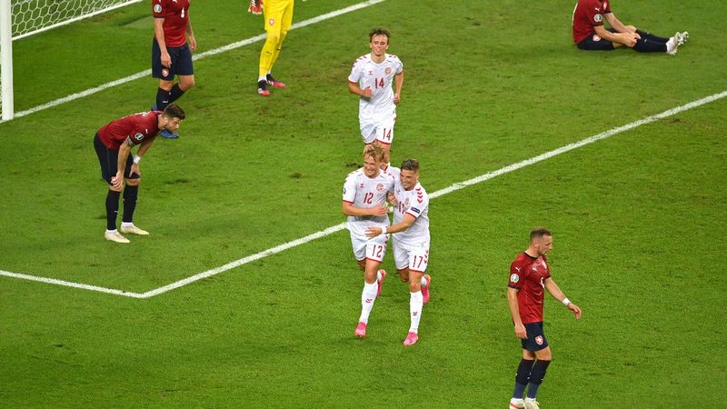 Danimarka, Çekya'yı 2 golle mağlup etti