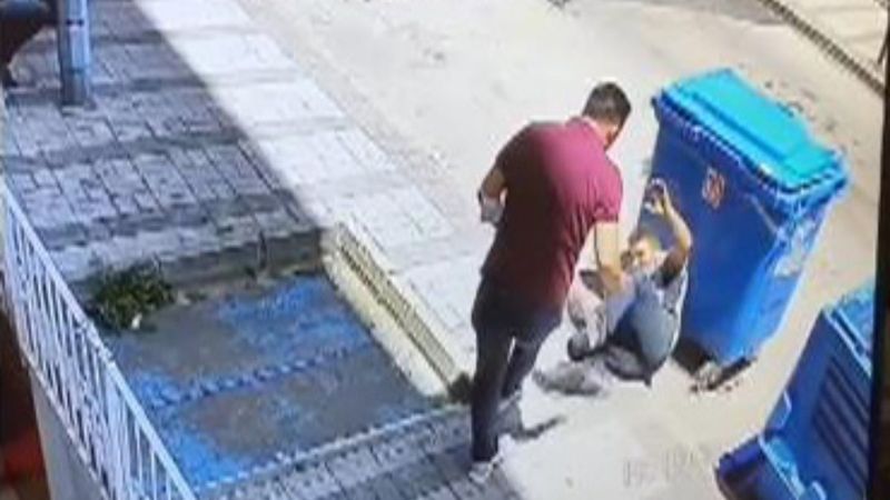 Üsküdar’da kablo çalmak istedi, mahalleliden dayak yedi