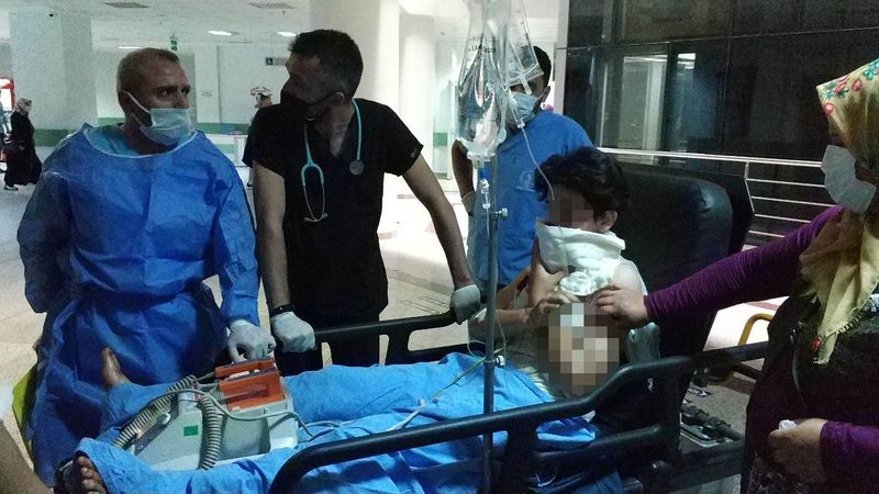 Samsun’da karga kovalayan genç kız kazara kendisini vurdu