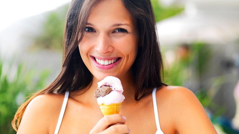 Hamur tatlıları yerine dondurma tercih edin