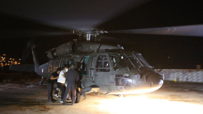 Tunceli'de, motosiklet kazasında kolu toptu