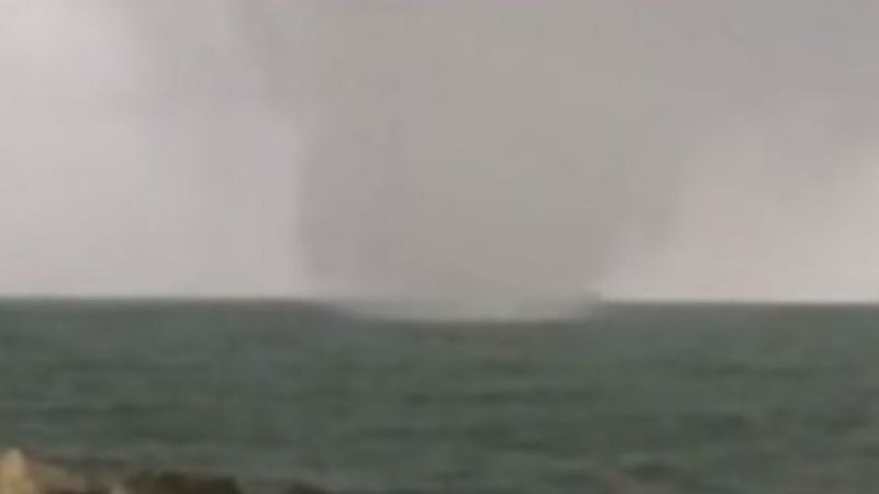 Hatay'da hortum çıktı