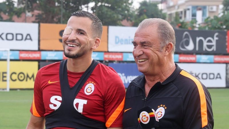 Omar Elabdellaoui takımla birlikte çalışmaya başladı