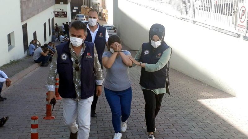 Kayseri’de PKK’lı terörist saklandığı evde yakalandı