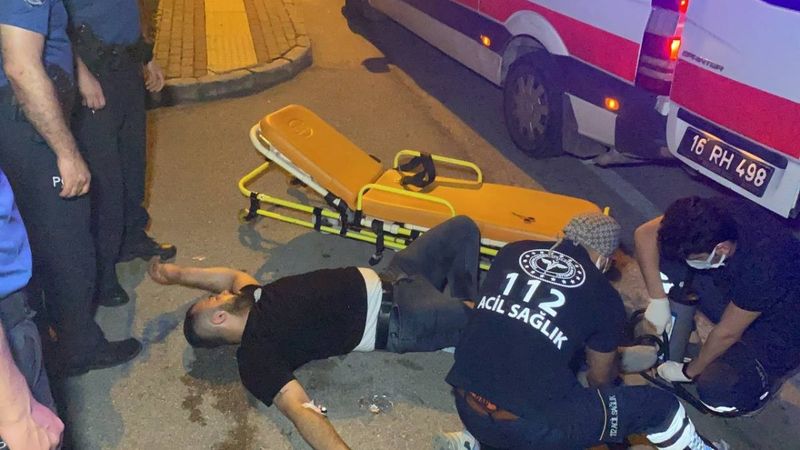 Bursa’da, yolda yürürken silahlı saldırıya uğradı